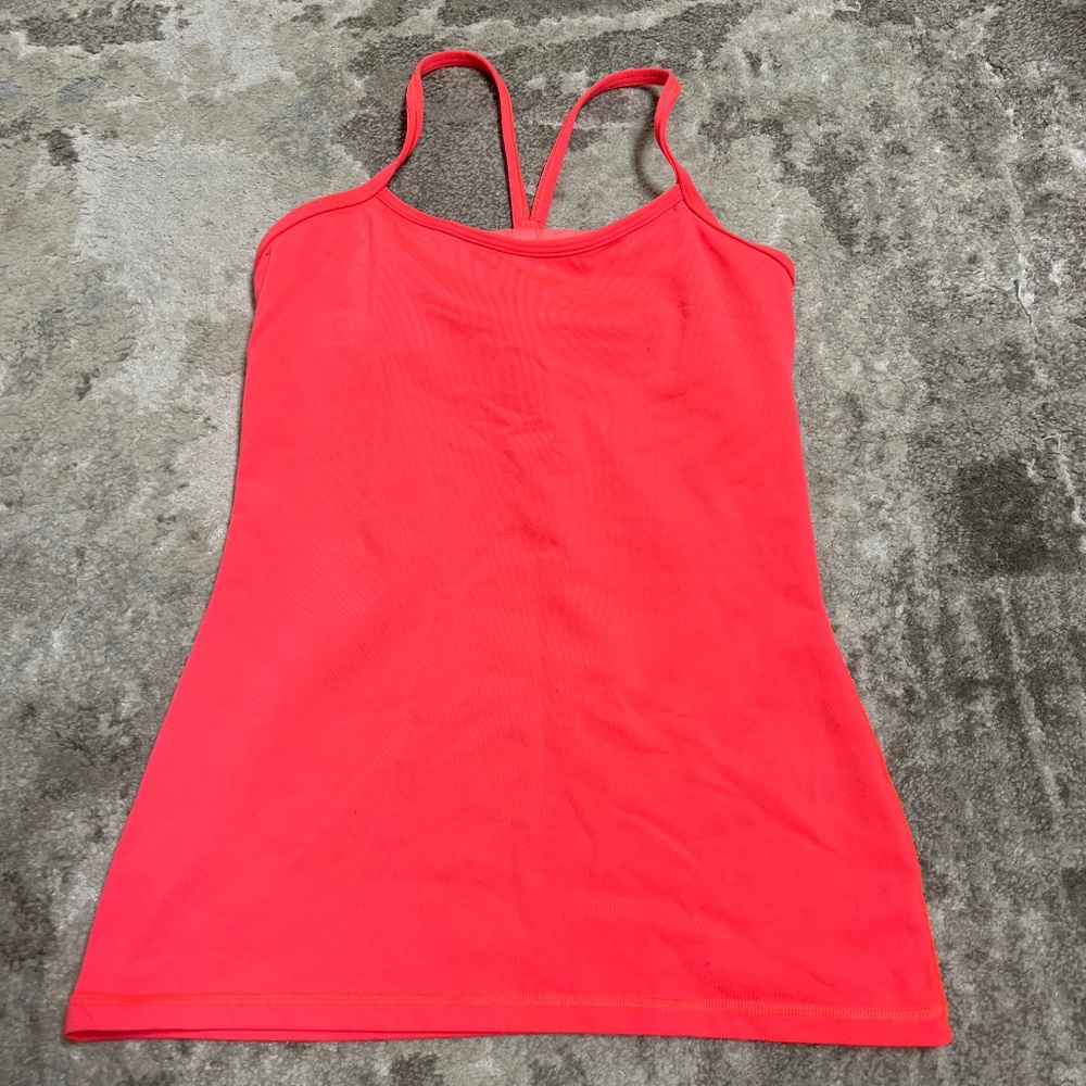 Lululemon 6 coral tank